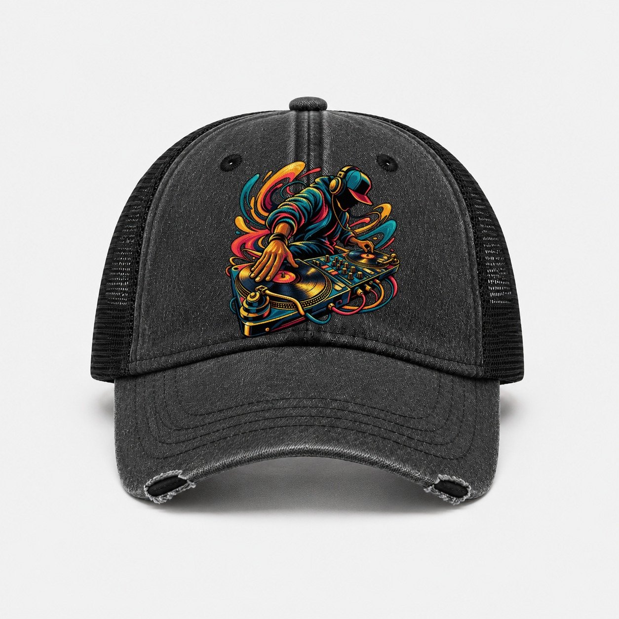 Black — front view