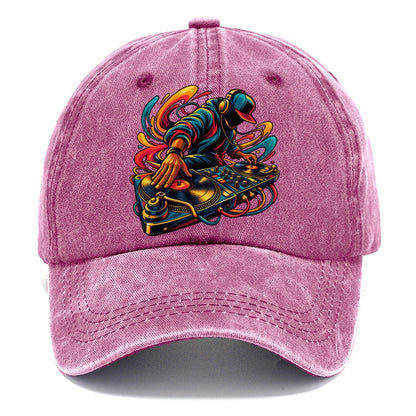 Turntables Icon Music Instruments Classic Cap – Dusty Rose