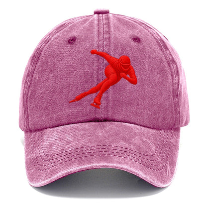 Speed Skater Corner Lean Micro Motion Mark Classic Cap – Dusty Rose