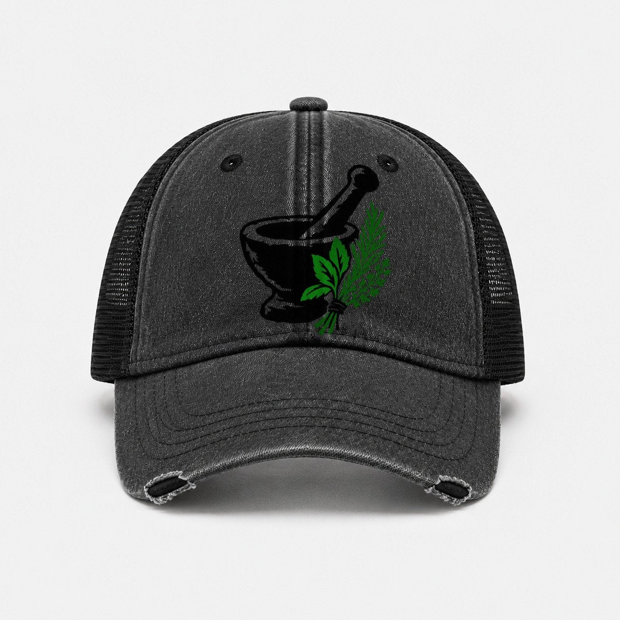 Black — front view