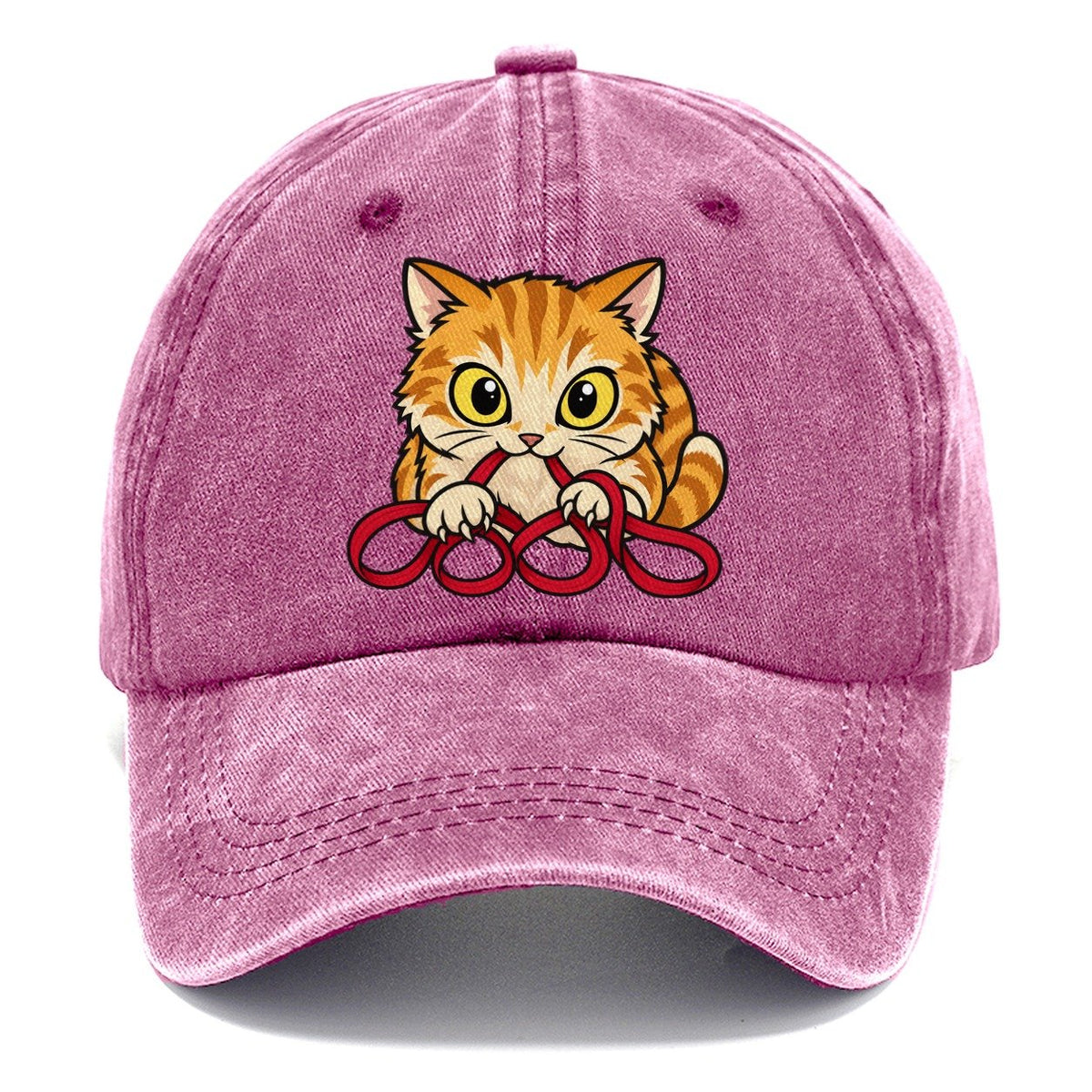 The Floss Bandit Needlework Classic Cap – Dusty Rose