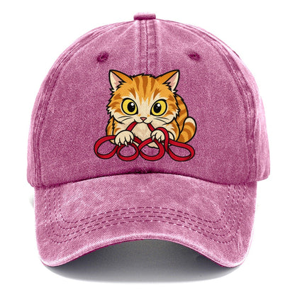 The Floss Bandit Needlework Classic Cap – Dusty Rose
