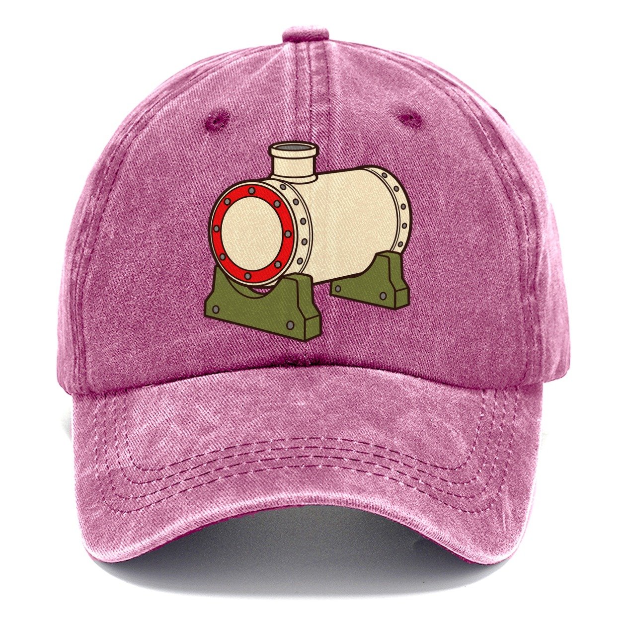 Bare Boiler Barrel Model Railways Classic Cap – Dusty Rose