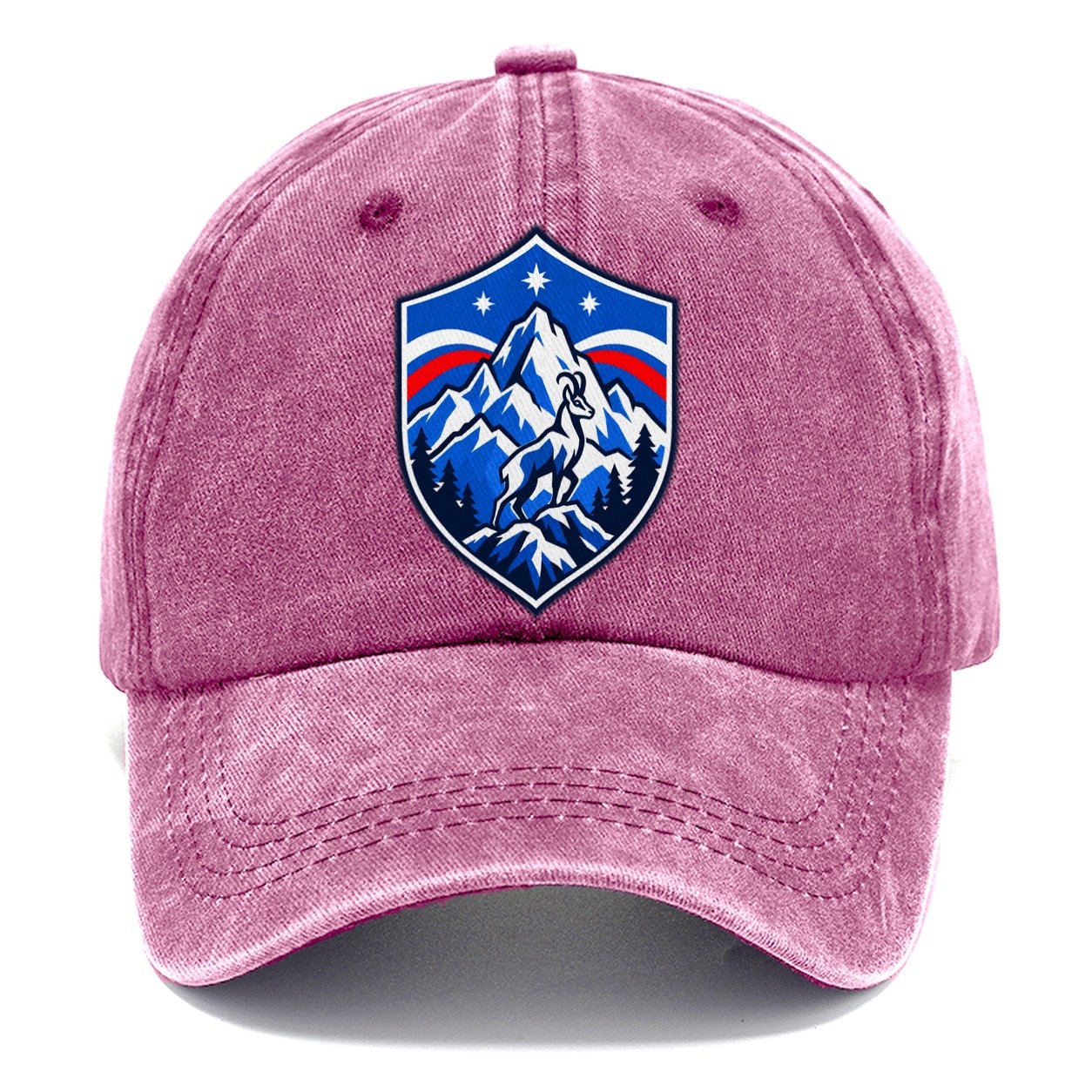 Slovenia Minimal Emblem Country Logos Classic Cap – Dusty Rose