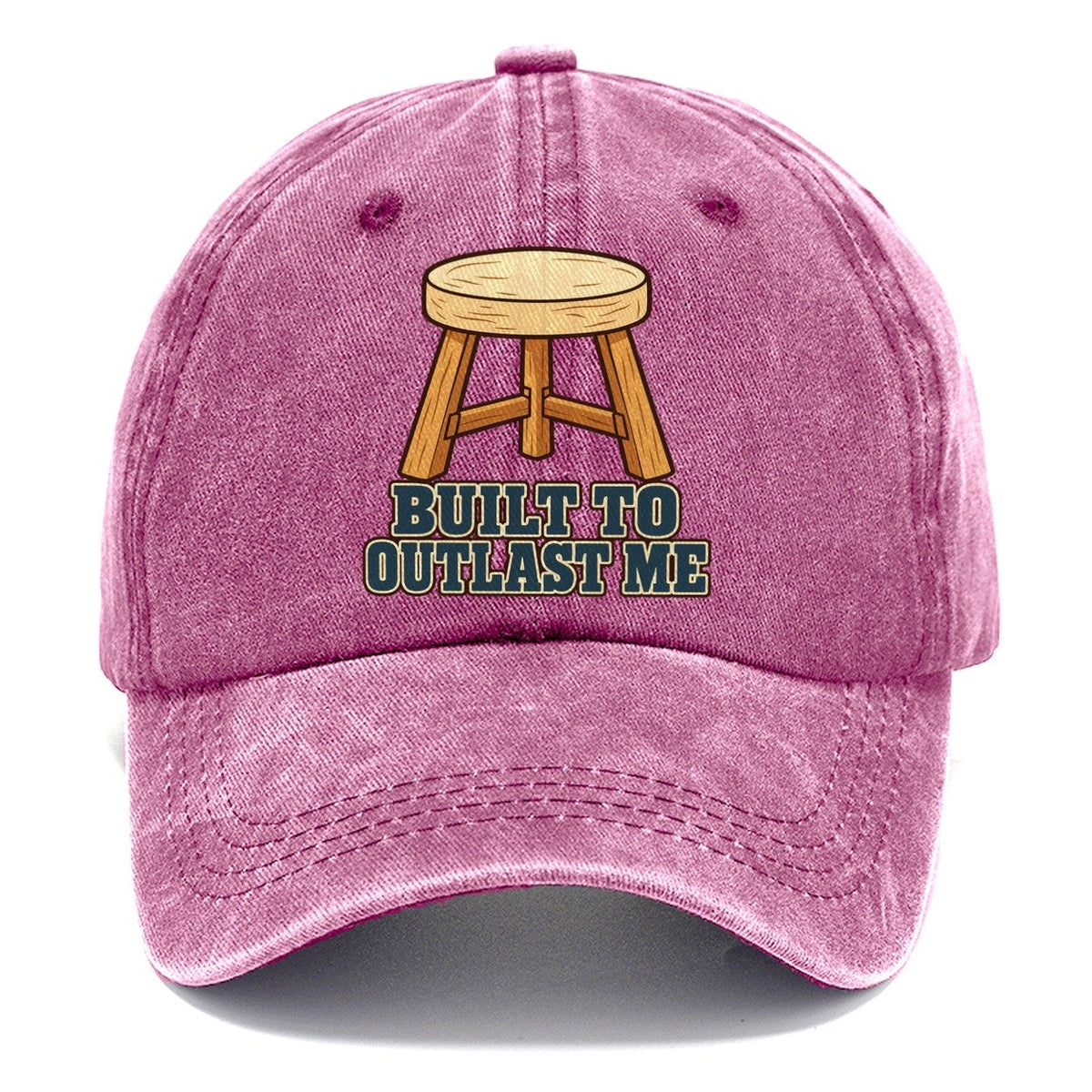 Built To Outlast Me Woodworking Classic Cap – Dusty Rose