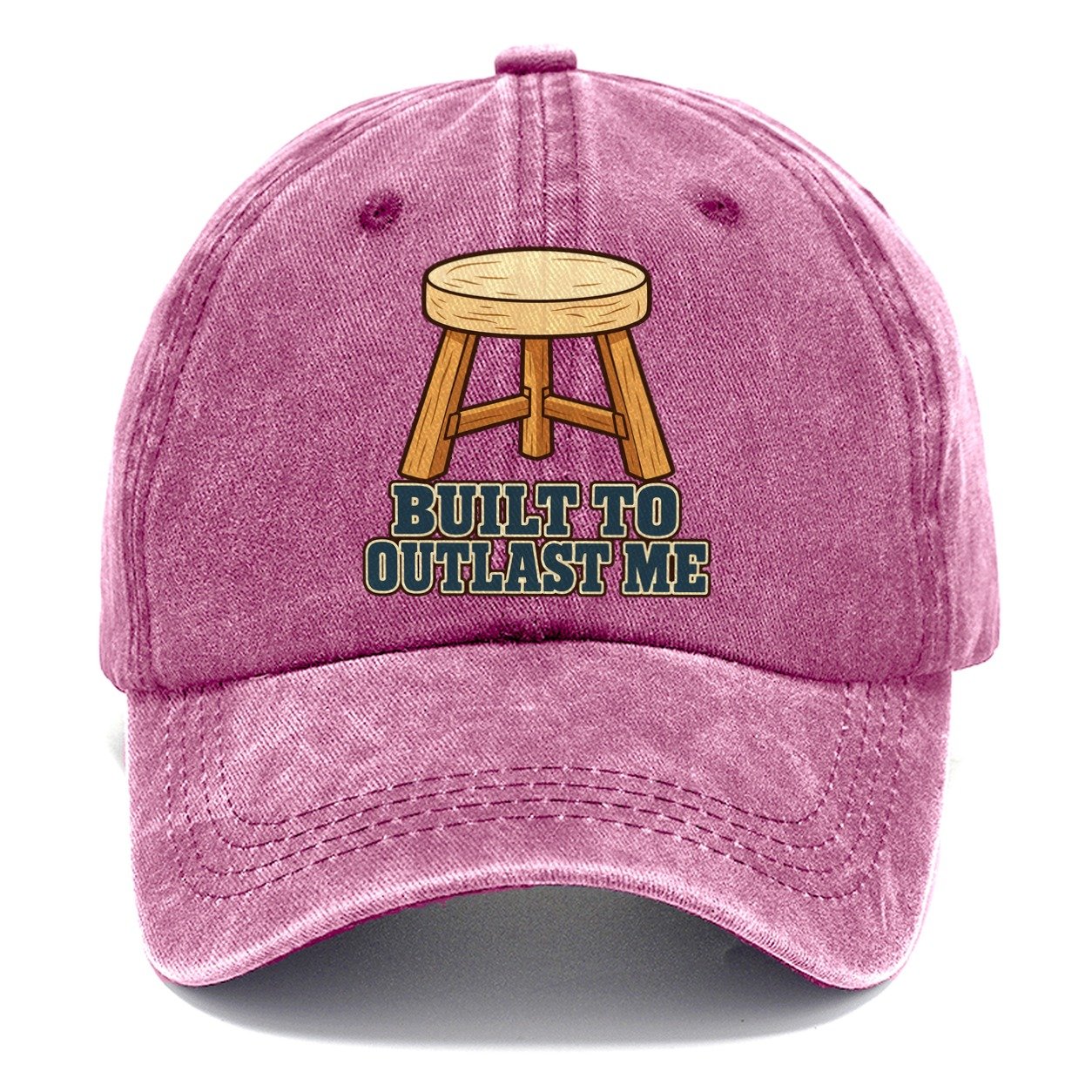 Built To Outlast Me Woodworking Classic Cap – Dusty Rose