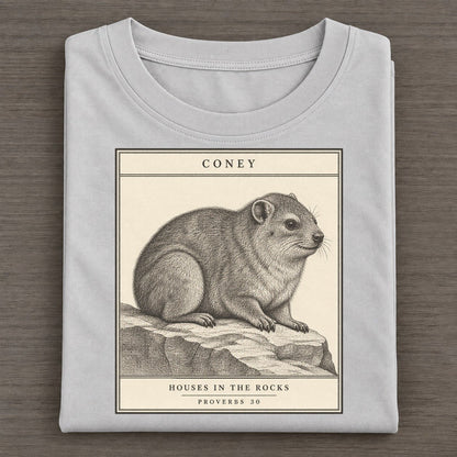 Coney Specimen Plate Creature Canticle Classic T-shirt – Grey