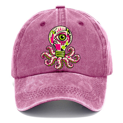 Lightbulb Octopus Crazy Styles Classic Cap – Dusty Rose