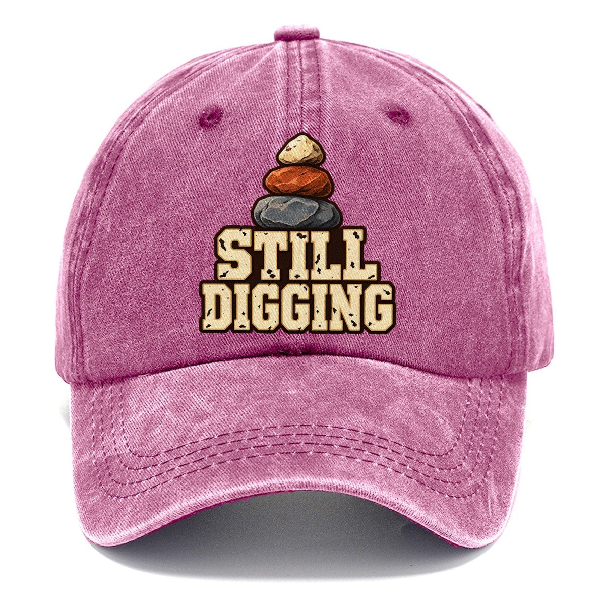 Still Digging Rocks And Minerals Classic Cap – Dusty Rose