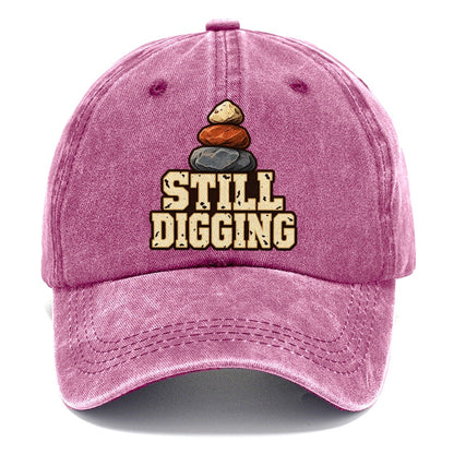Still Digging Rocks And Minerals Classic Cap – Dusty Rose