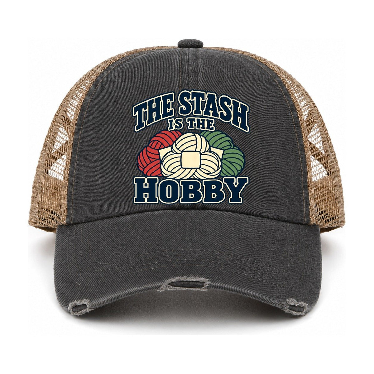 Washed Black-Khaki — front view