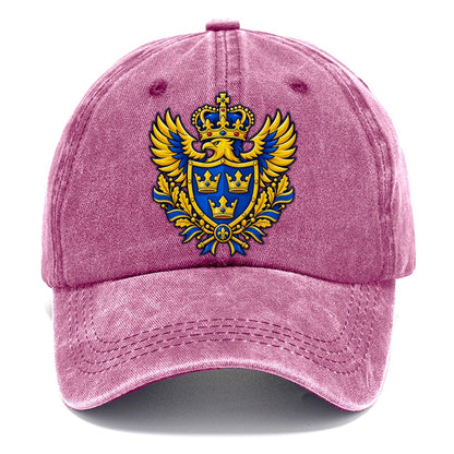 Sweden Heraldic Crest Country Logos Classic Cap – Dusty Rose