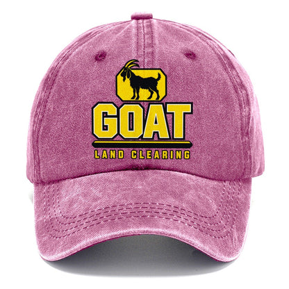 Goat Land Clearing Heavy Duty Classic Cap – Dusty Rose