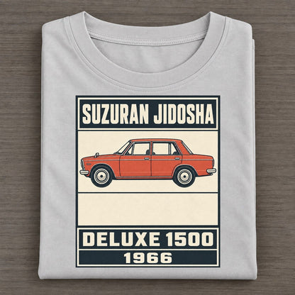 Suzuran Deluxe Showa Speed Plates Classic T-shirt – Grey