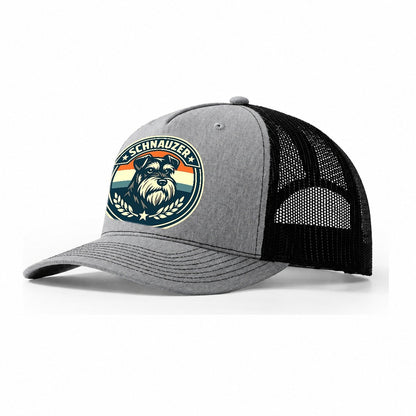 Noble Schnauzer Emblem 00e2f7ecb7d9 1770539386634 Trucker Hat – Sport Grey-Black