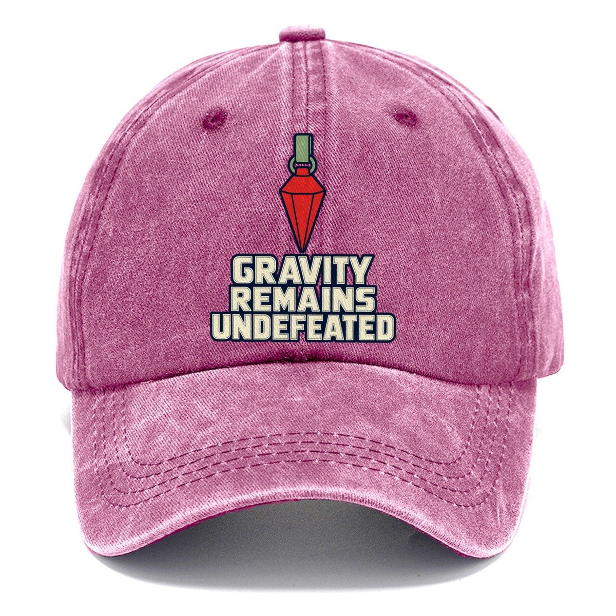 Gravity Remains Undefeated Rock Climbing Classic Cap – Dusty Rose