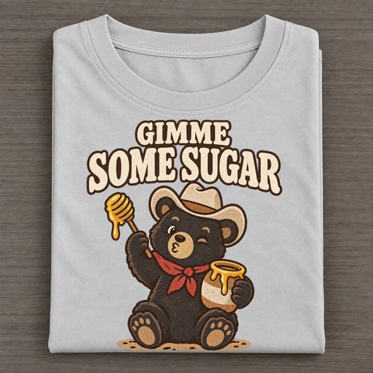 Gimme Some Sugar Well I Declare Classic T-shirt – Grey