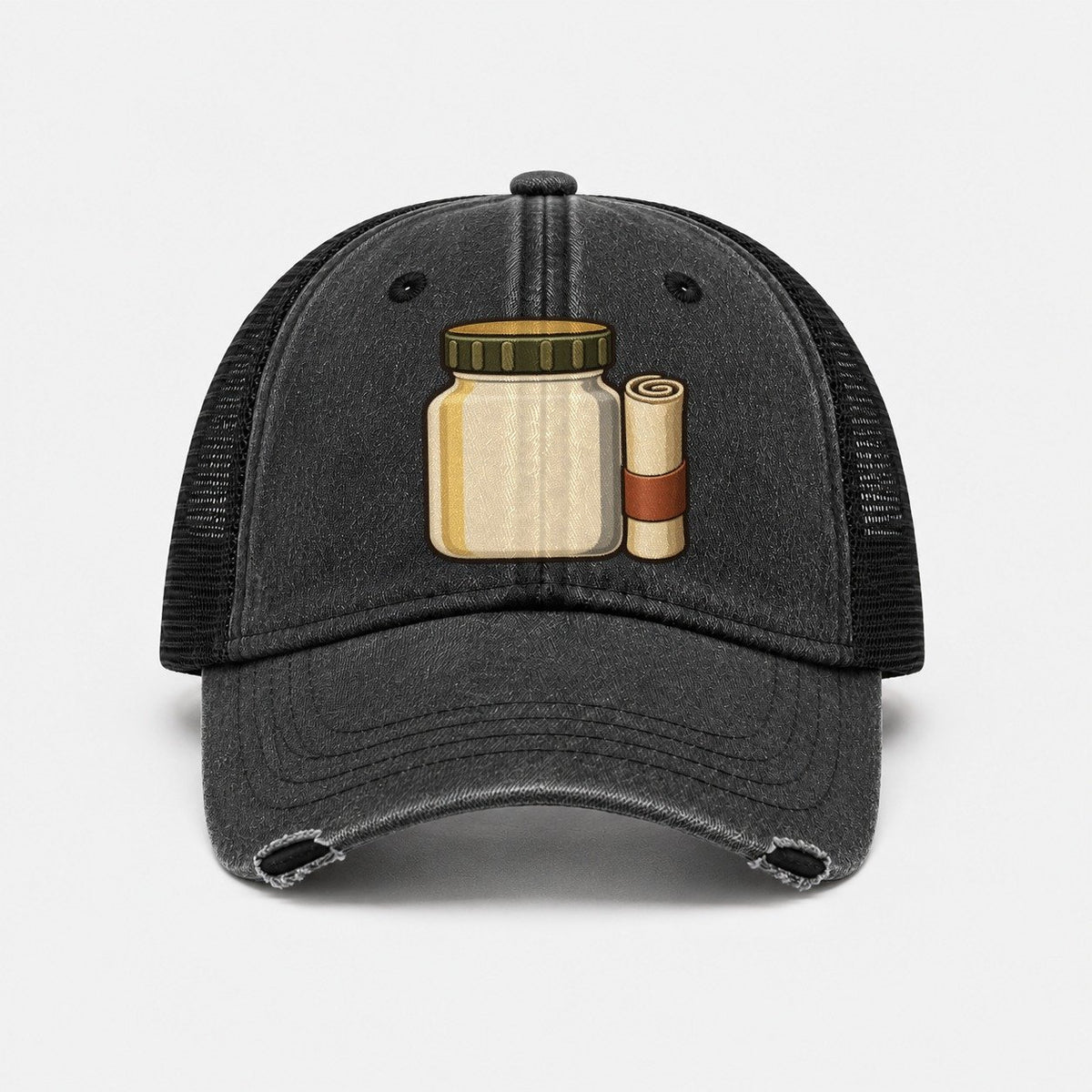 Black — front view