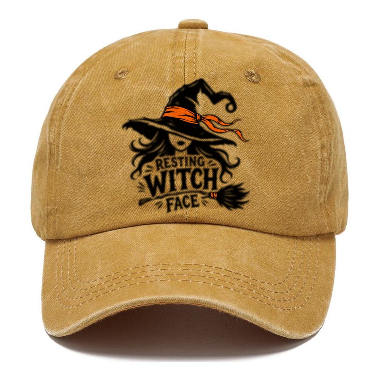 Resting Witch Face Slogan Witch Magic Classic Cap – Golden Harvest