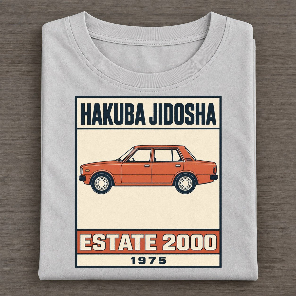Hakuba Estate Showa Speed Plates Classic T-shirt – Grey