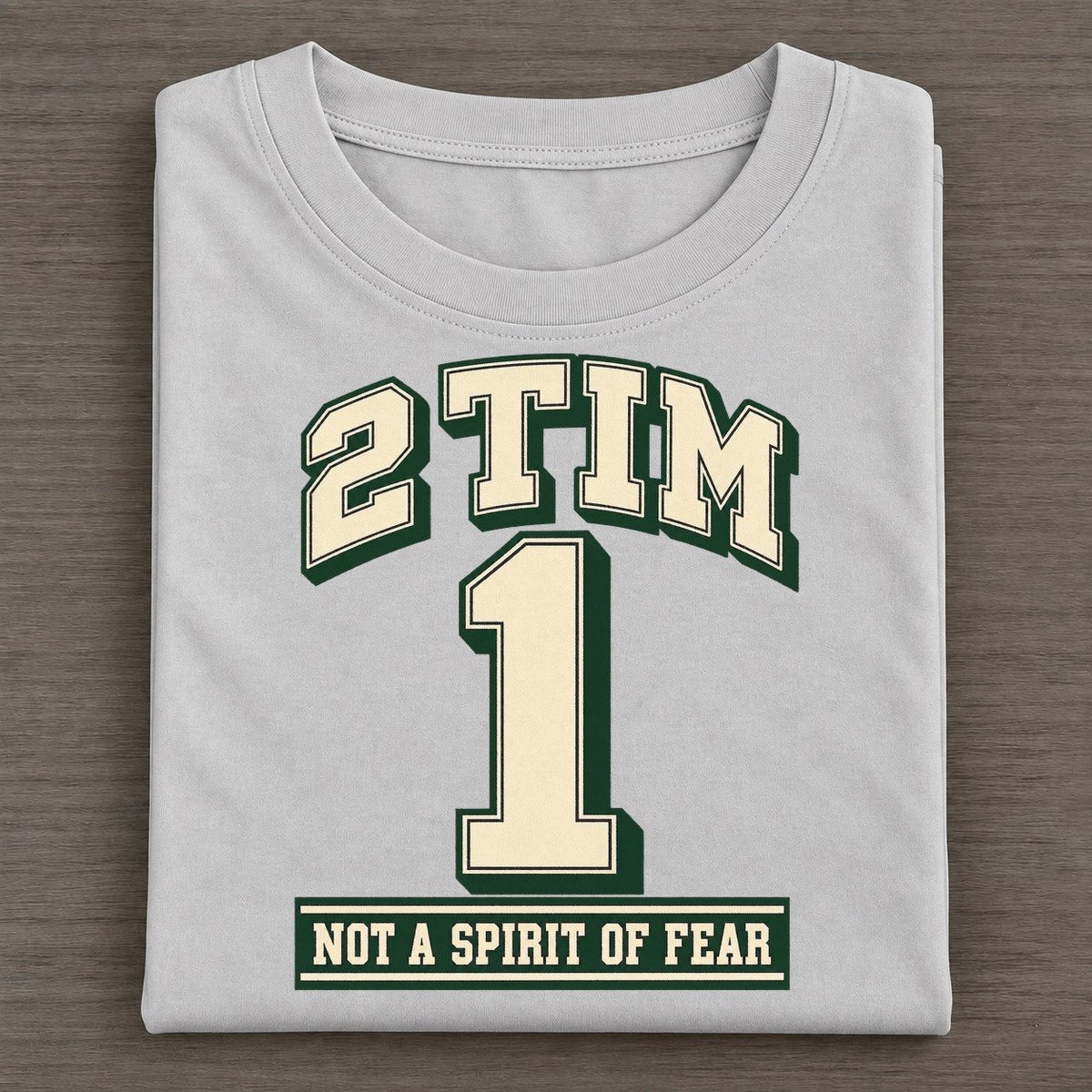 Timothy 1 Varsity Chapel Varsity Classic T-shirt – Grey