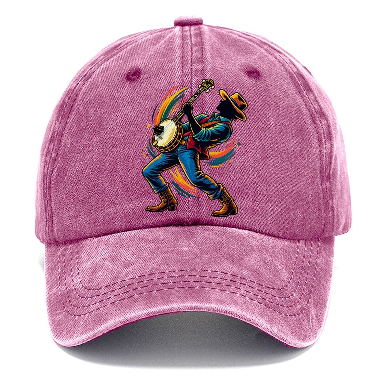 Banjo Icon Music Instruments Classic Cap – Dusty Rose