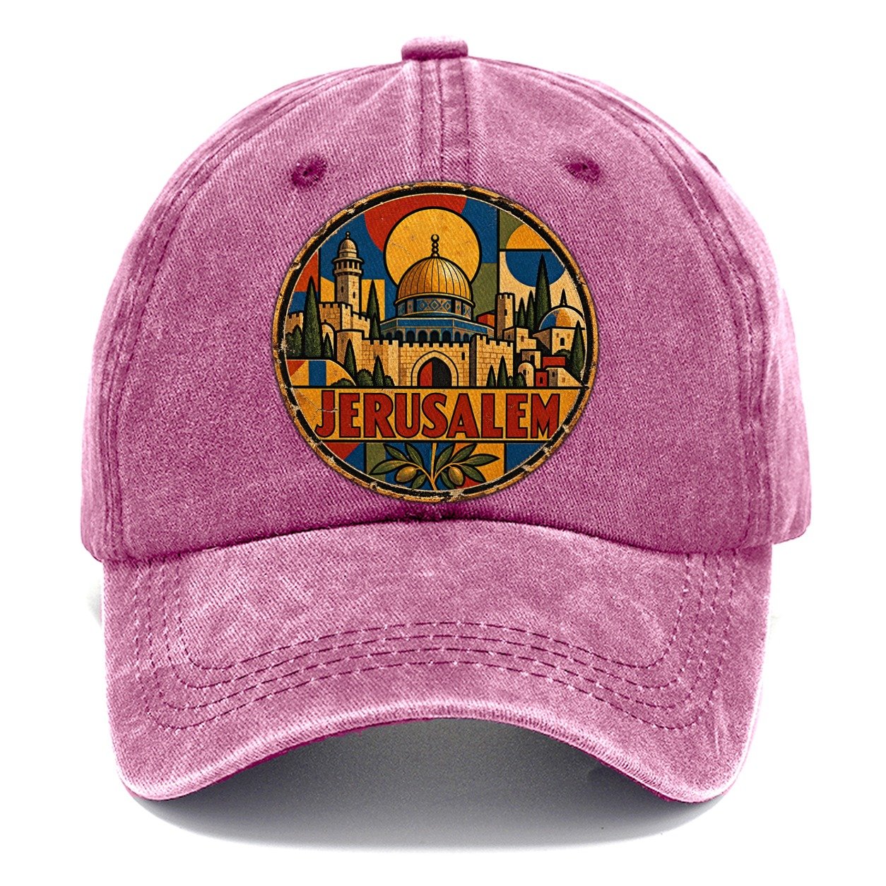 Bauhaus Jerusalem Poster Mark Jerusalem Classic Cap – Dusty Rose