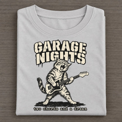 Garage Band Alley Cat Records Classic T-shirt – Grey
