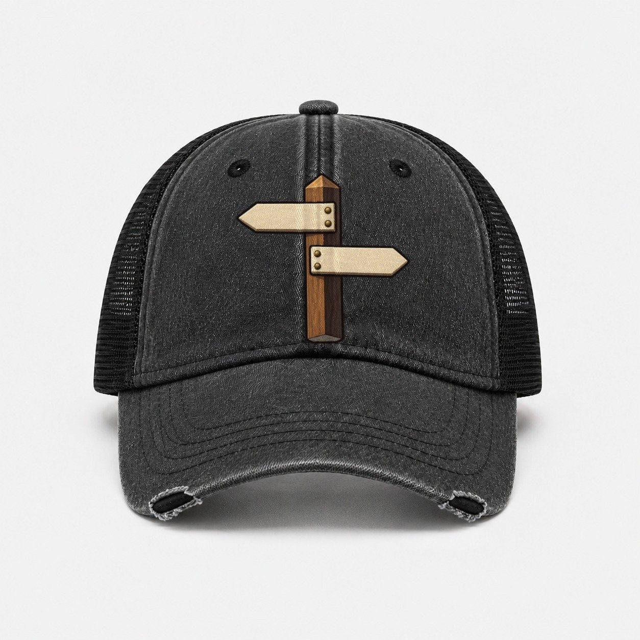 Black — front view