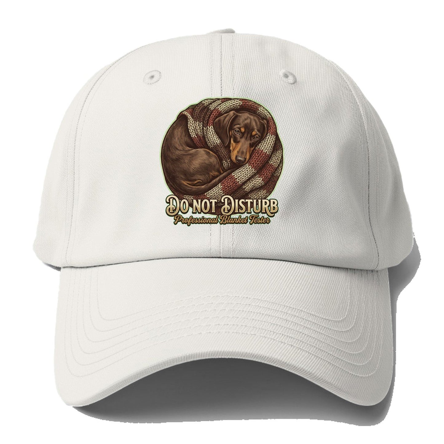 Do Not Disturb Baseball Cap – Off White