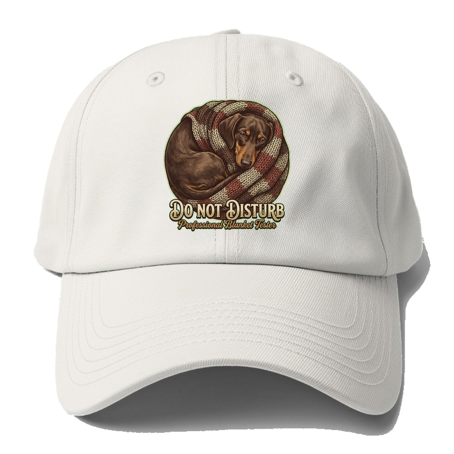 Do Not Disturb Baseball Cap – Off White