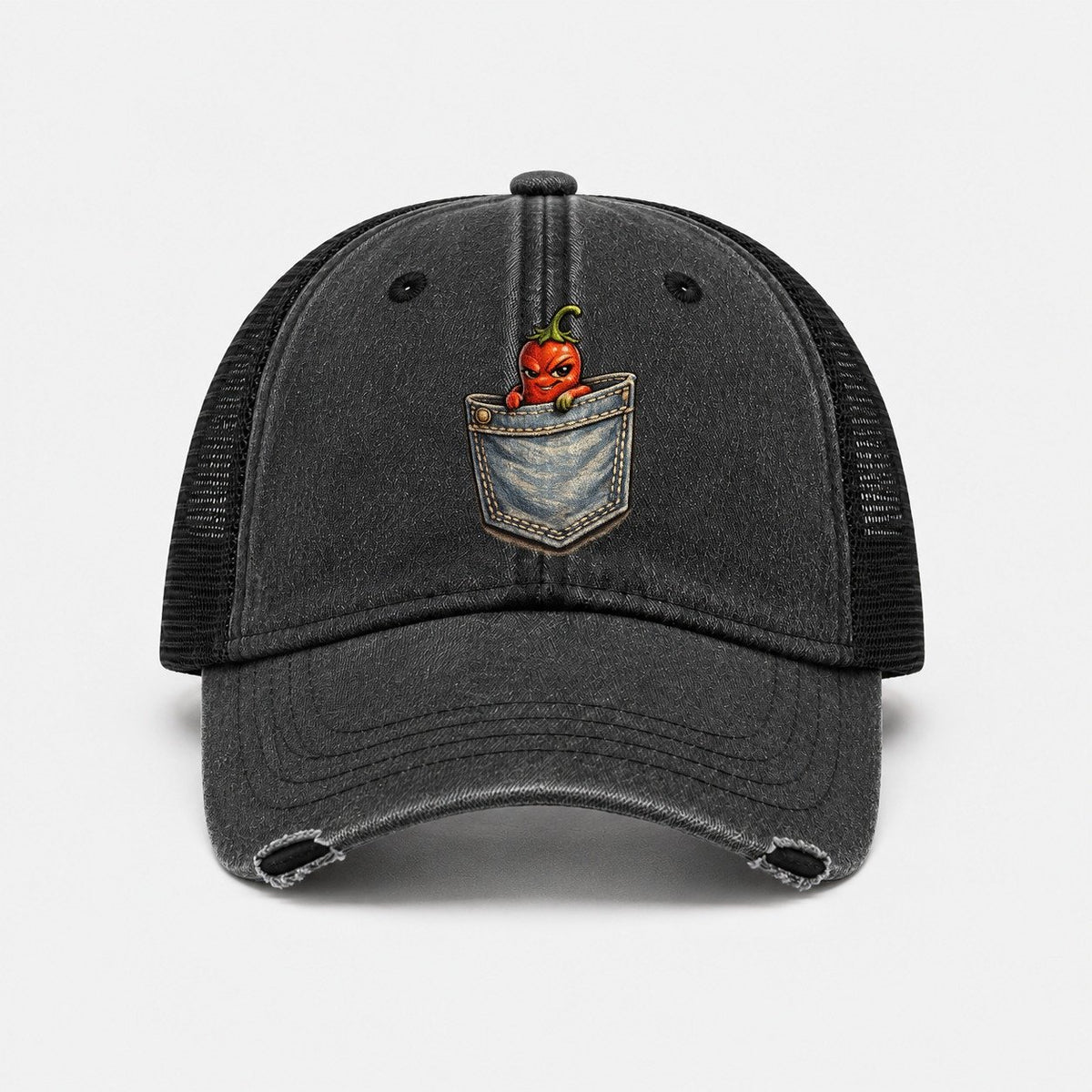 Black — front view