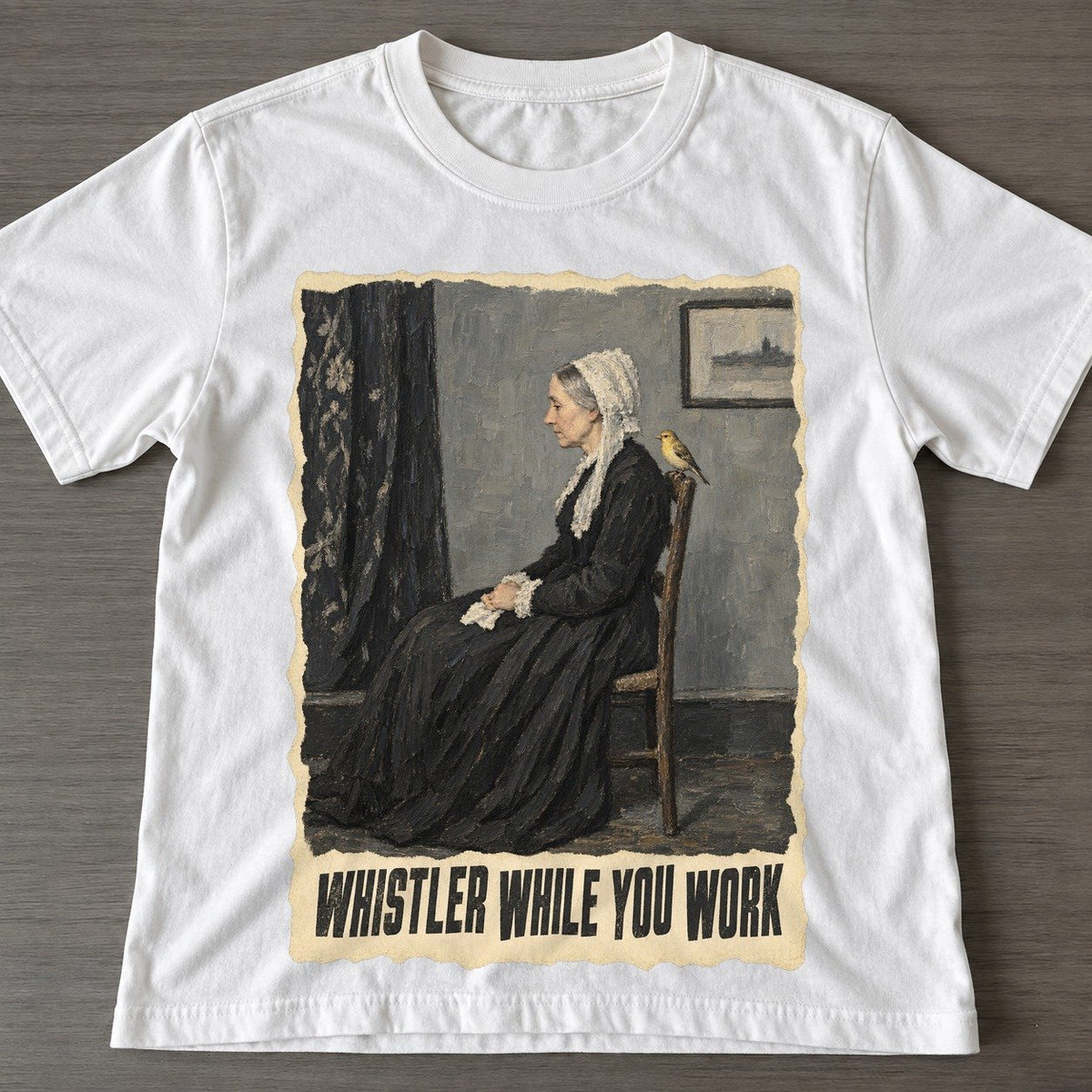 White — front view