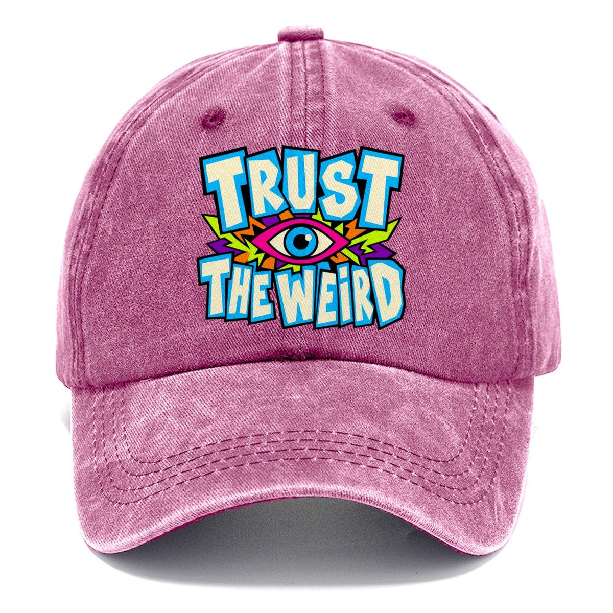 Trust The Weird Crazy Styles Classic Cap – Dusty Rose