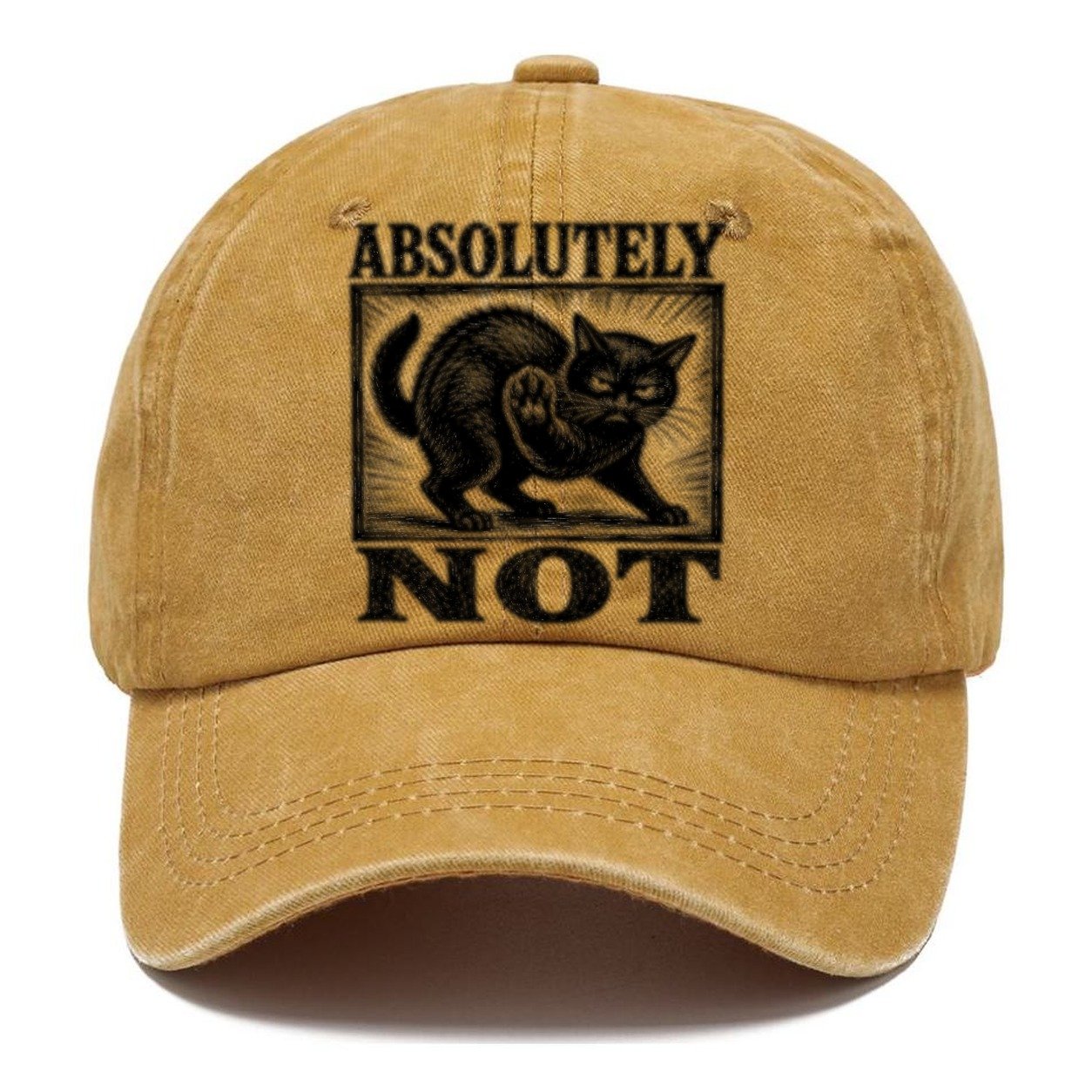 Absolutely Not Classic Cap – Golden Harvest