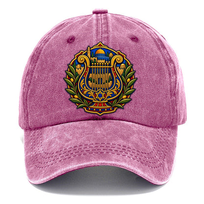 Harp Of David Jerusalem Classic Cap – Dusty Rose