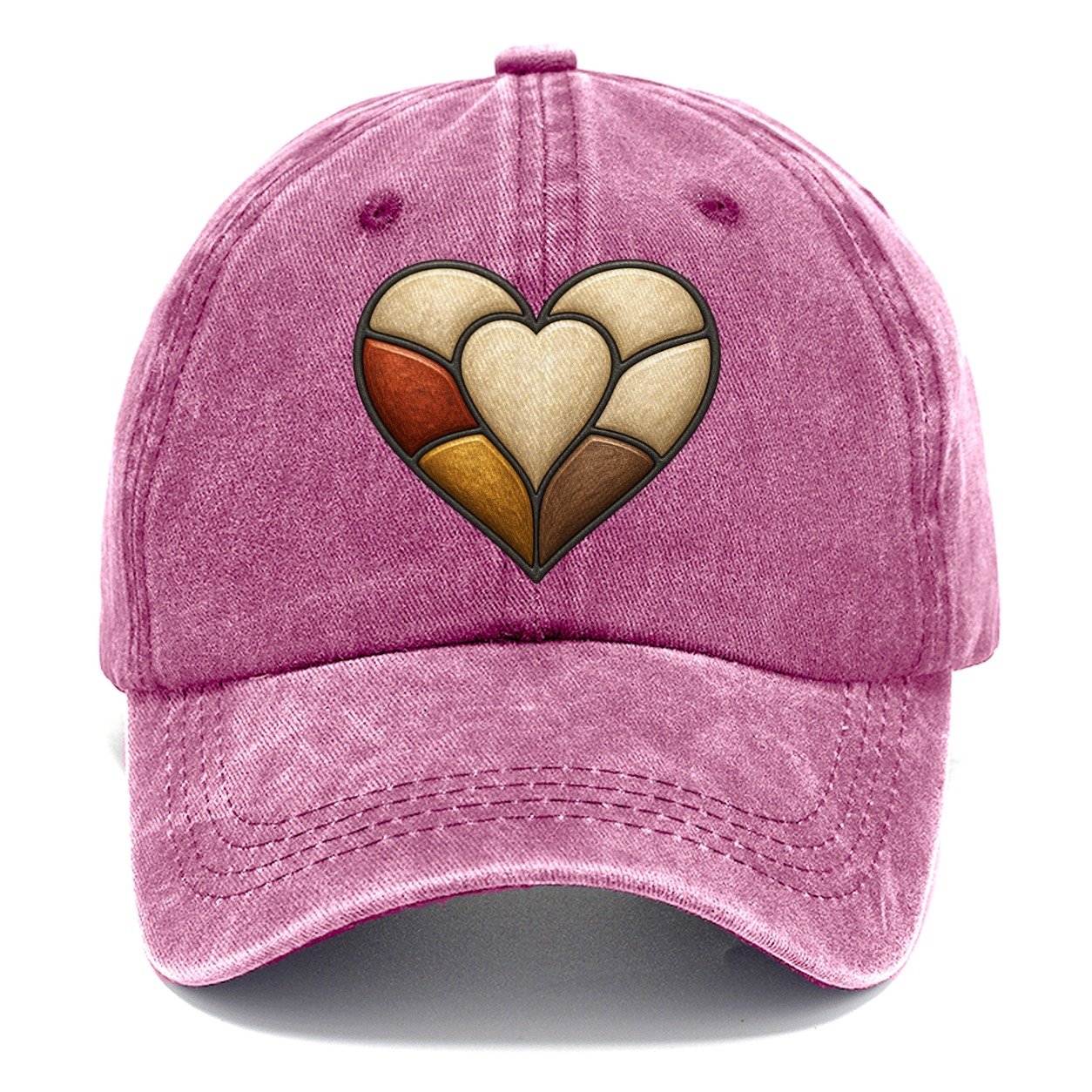 The Patchwork Heart Sewing And Quilting Classic Cap – Dusty Rose