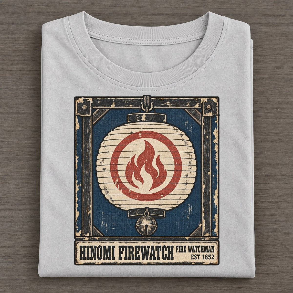 Hinomi Fire Watch Noren Trade Co Classic T-shirt – Grey