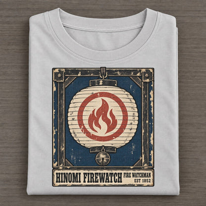 Hinomi Fire Watch Noren Trade Co Classic T-shirt – Grey