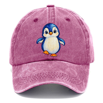 Penguin Front Waddle Sea Sprite Classic Cap – Dusty Rose