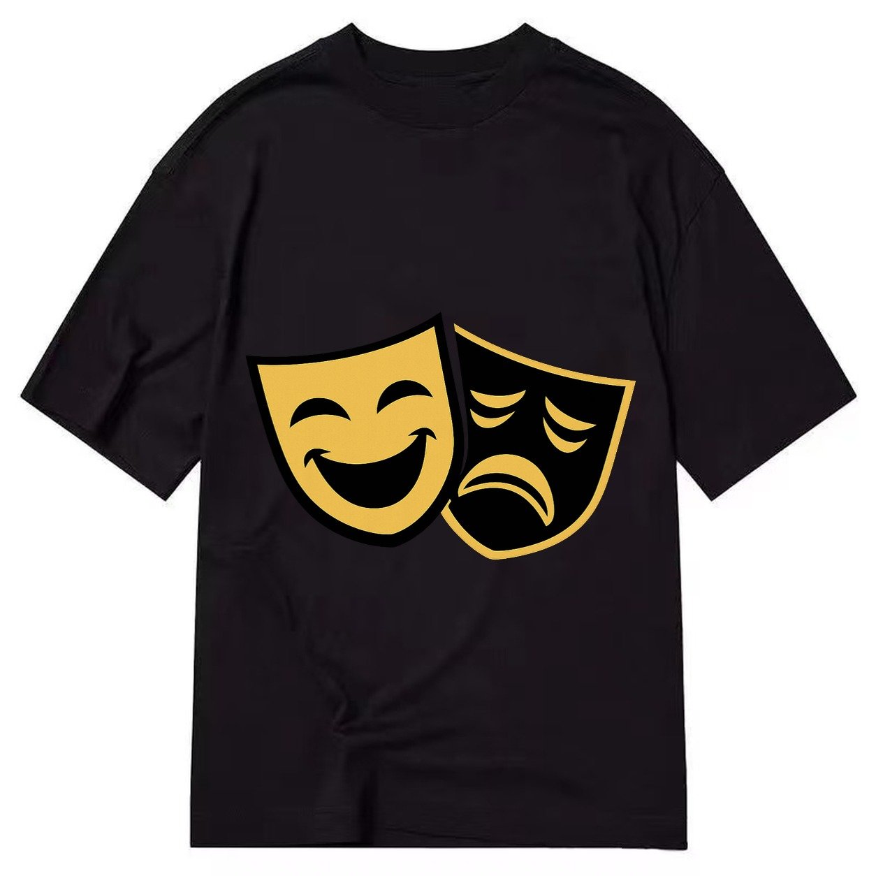 Golden Duality Of Theater Ac39f189b447 1770611732078 Classic T-shirt – Black