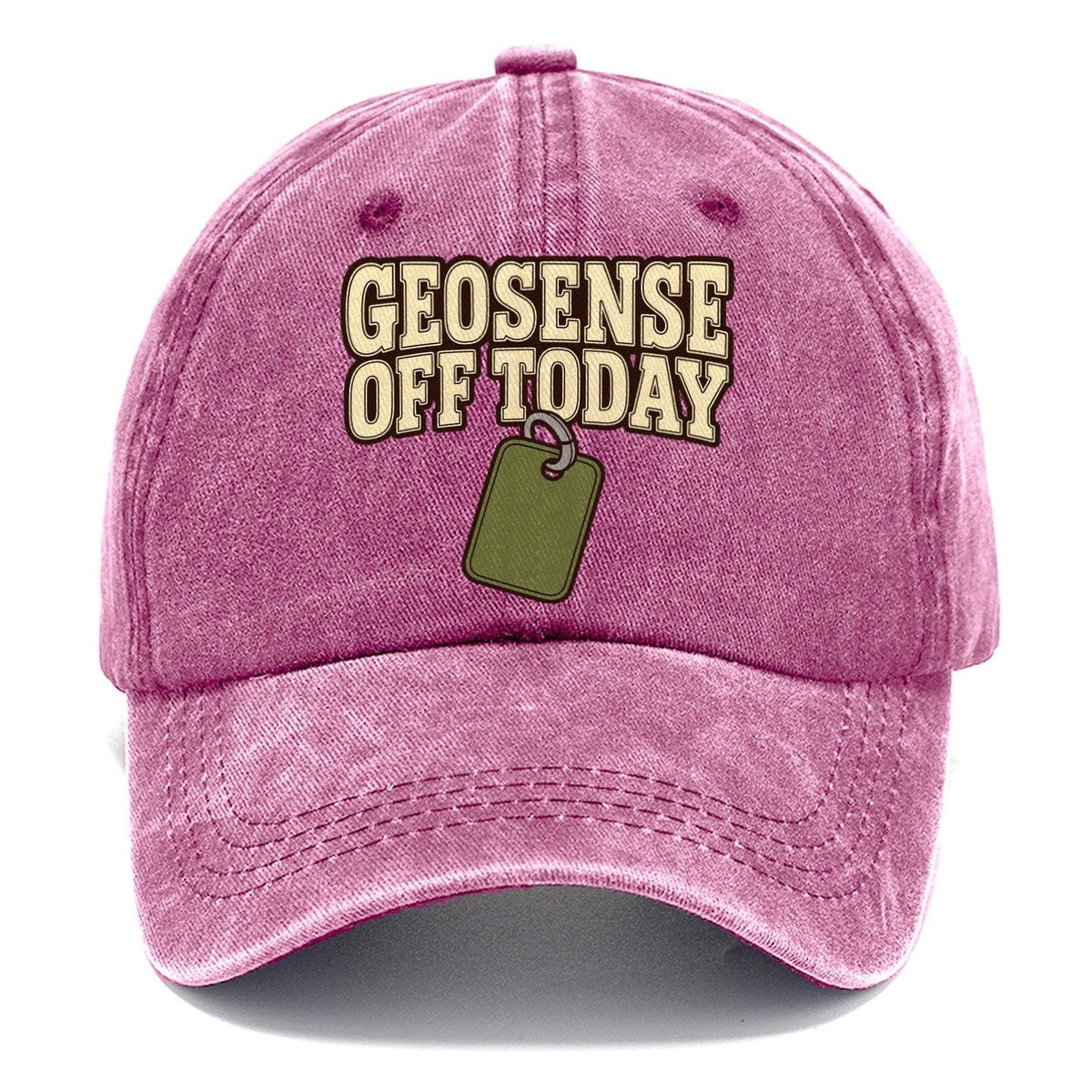 Geosense Off Today Geocaching Classic Cap – Dusty Rose
