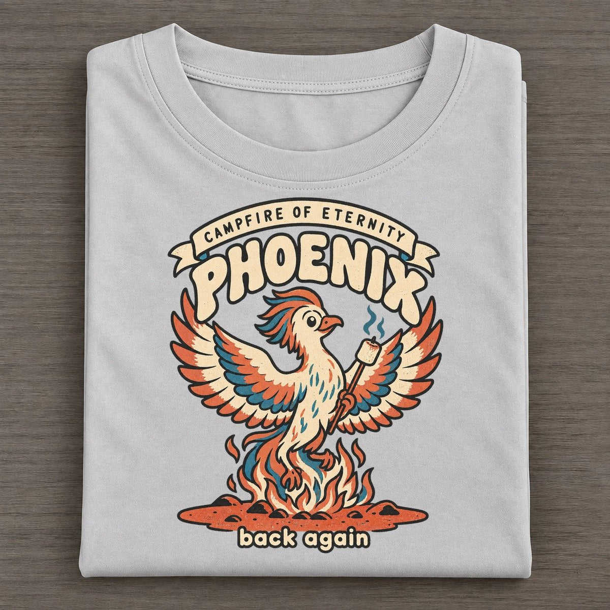 Phoenix Olympus Gift Shop Classic T-shirt – Grey