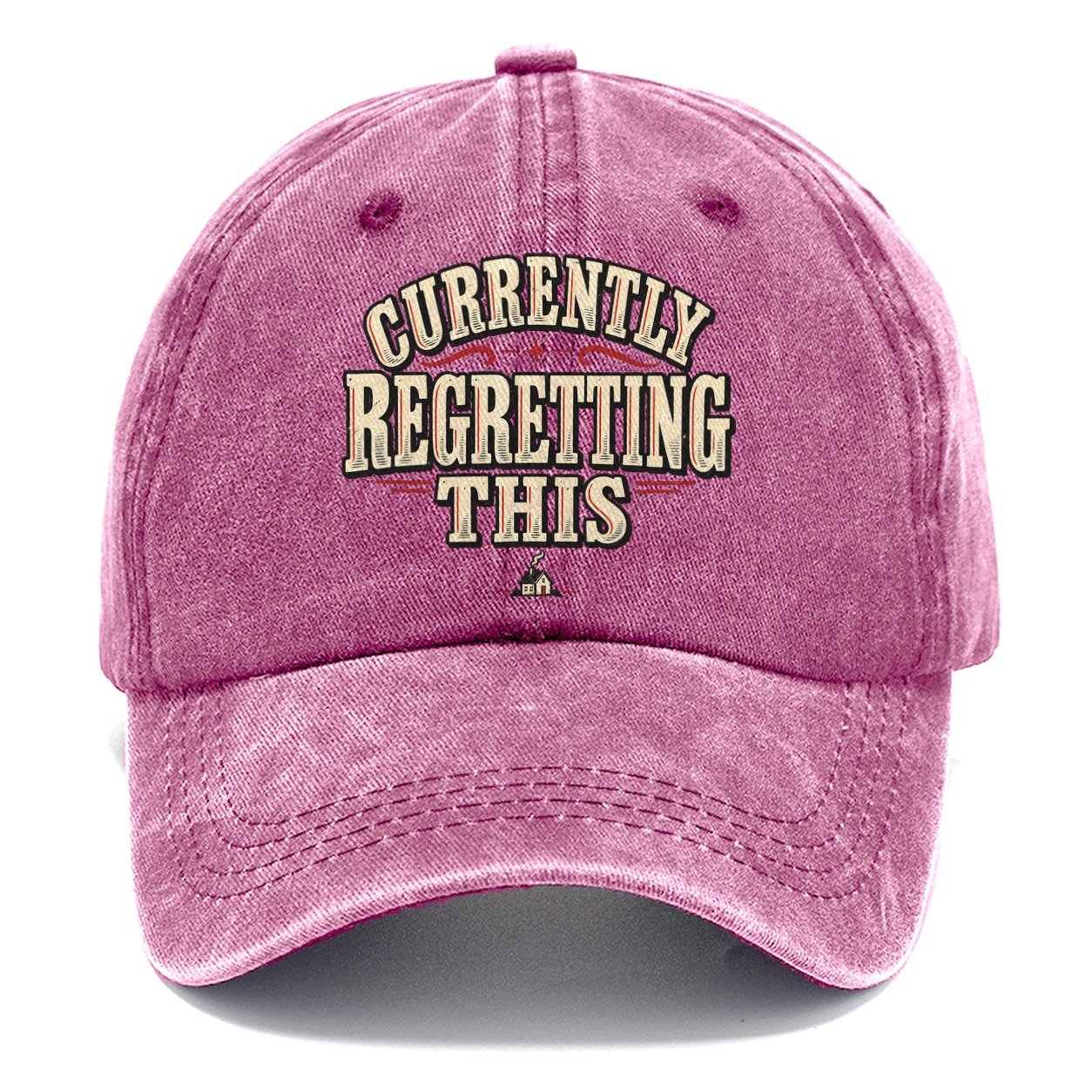 Currently Regretting This American Wit Classic Cap – Dusty Rose