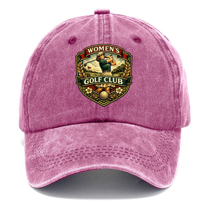 Womens Golf Club Classic Cap – Dusty Rose
