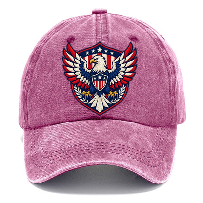 United States Minimal Emblem Country Logos Classic Cap – Dusty Rose