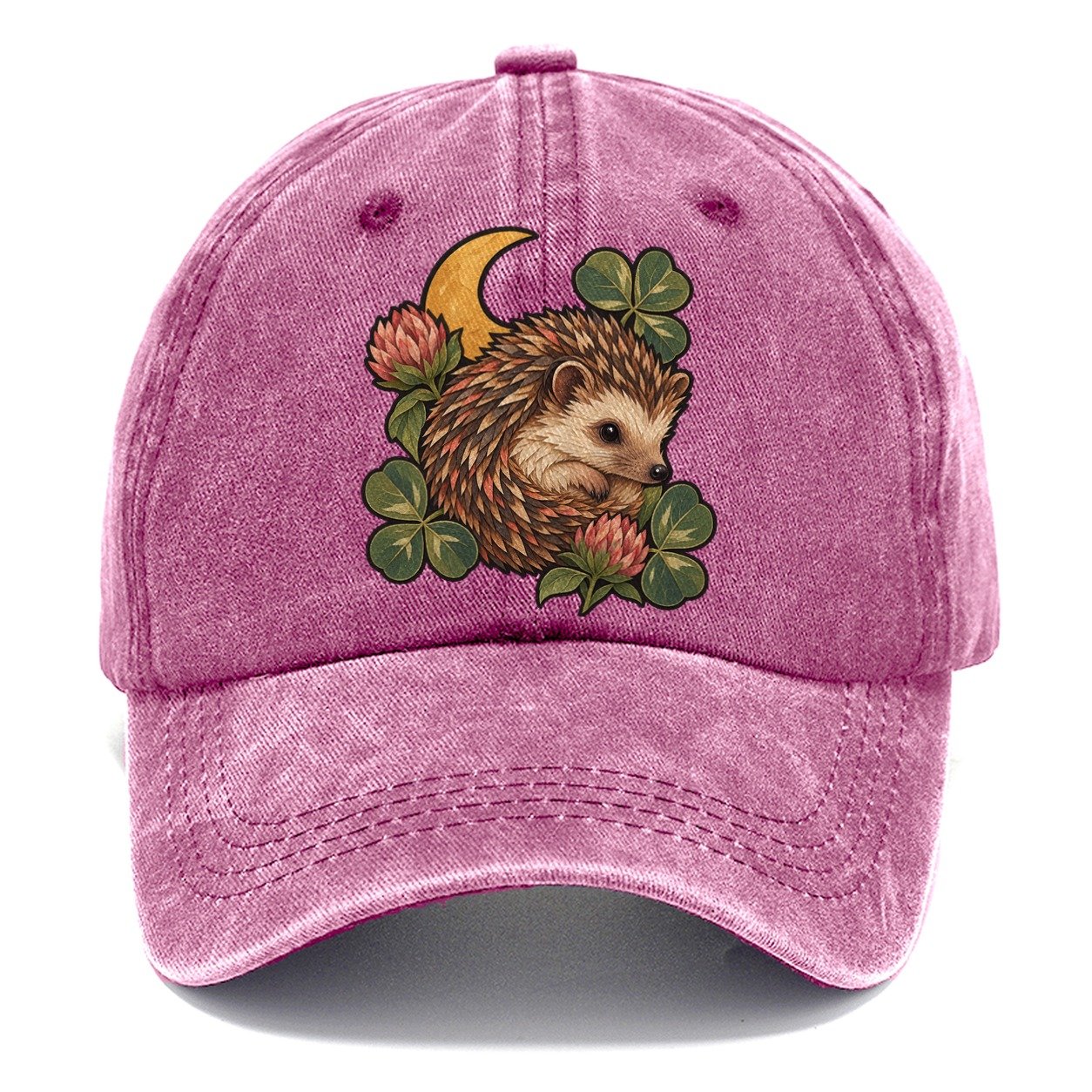 Hedgehog Moon Clover Gentle Wild Classic Cap – Dusty Rose