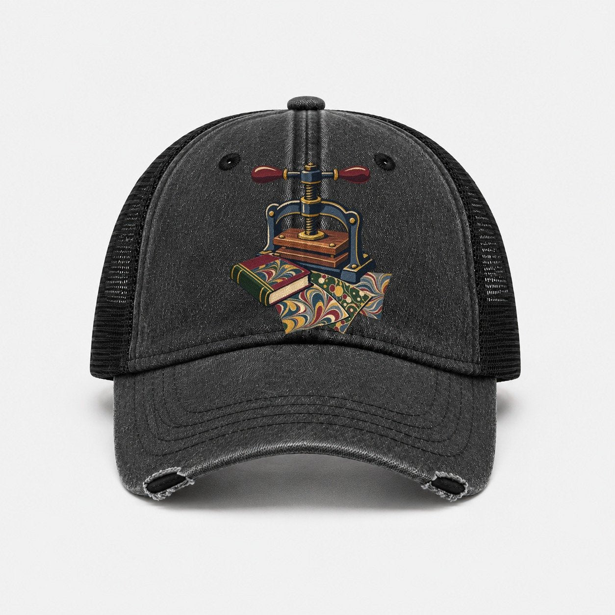 Black — front view
