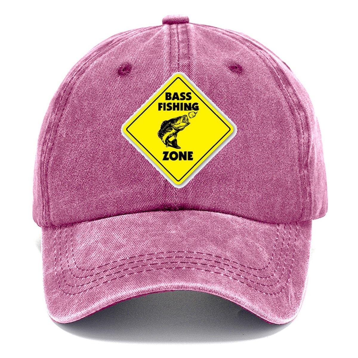 Bass Fishing Zone Classic Cap – Dusty Rose