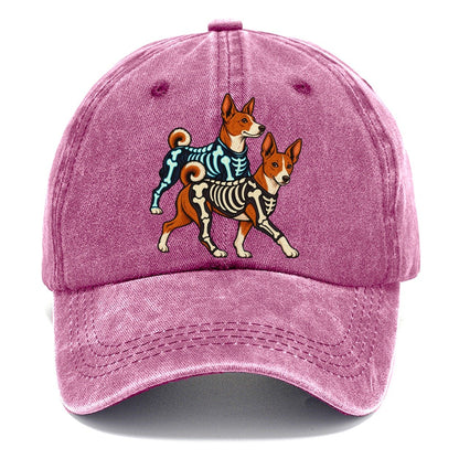 2 Basenjis In Halloween Costumes Hdp 29 Parade Lineup Halloween Dog Parade Classic Cap – Dusty Rose